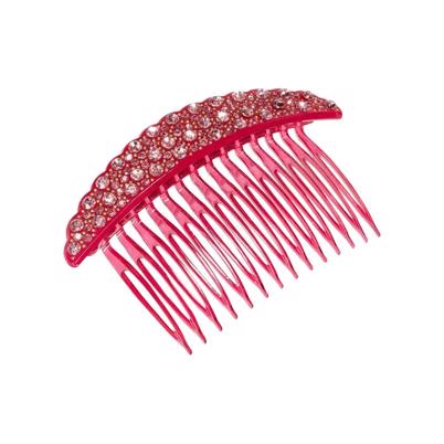 Pico Crystal French Comb Hårspænde Pink